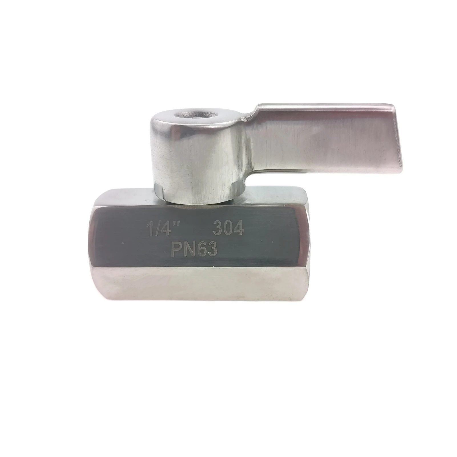 

SS304 2 Way Shut-off Ball Valve Mini Type Female to Female Threaded 1/4", 1/2", 3/8"