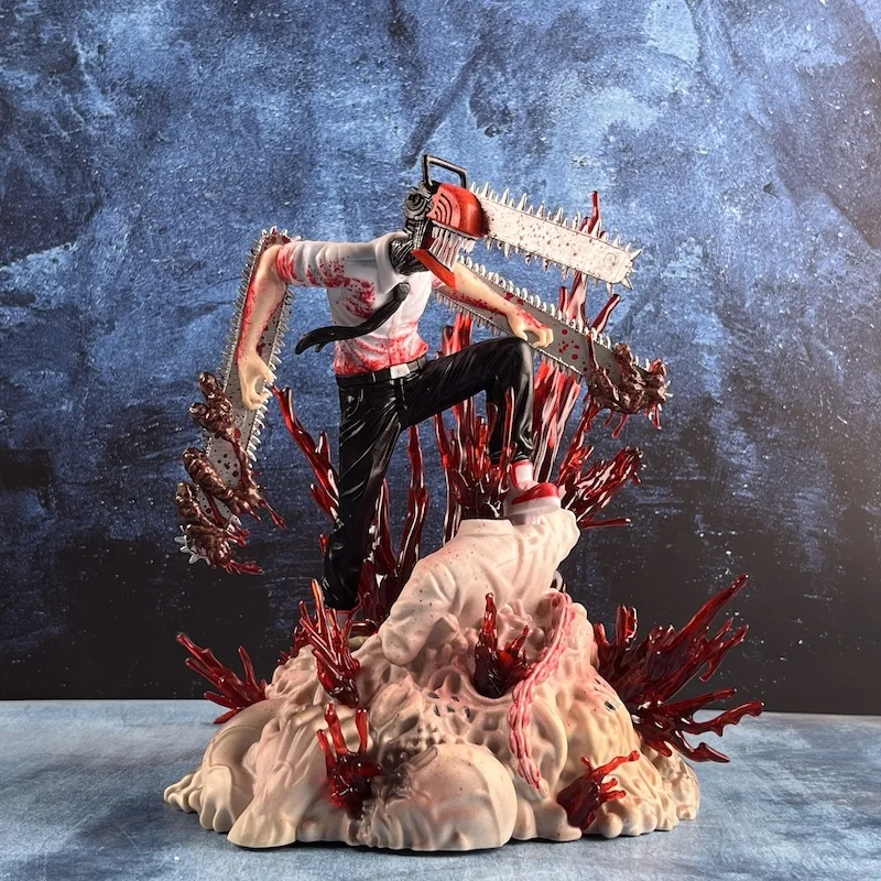 

Chainsaw Man Chainsaw Man Electric Figure Demon Hunter Bochita Scene Anime Second Dimensional Model Ornament Wholesale