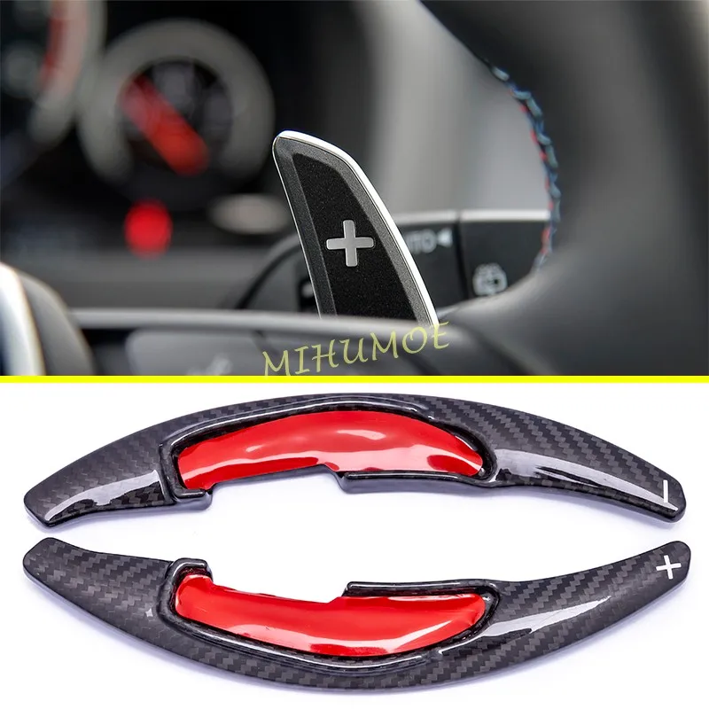 

Real Carbon Fiber Steering Wheel Paddle Shifter Extend Accessories For BMW M2 M3 M4 M5 M6 X5M X6M F87 F80 F82 F10 F12 F85 F86