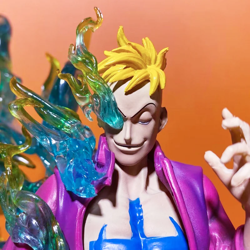 원피스 33cm 마르코 애니메이션 피규어 불멸의 새 피규어 PVC GK 스태츄 인형 방 장식품 컬렉션 모델 장난감 어린이 선물