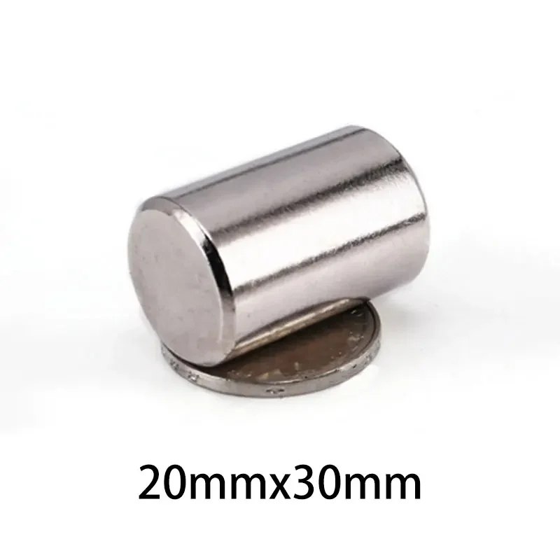 1/2/5/10PCS 20x30mm Bulk Round Magnets Strong 20mm X 30mm Thick Neodymium Magnet Strong N35 Permanent Magnet Disc