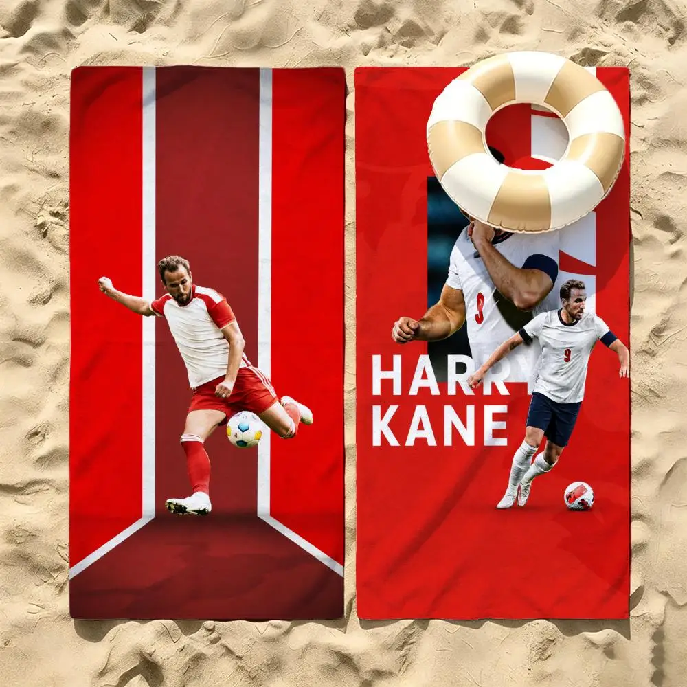 Football Player Harry Kane Towel Microfiber Beach Towel Quick Dry Absorbent Soft for Swimming Yoga Resort Travel Camping