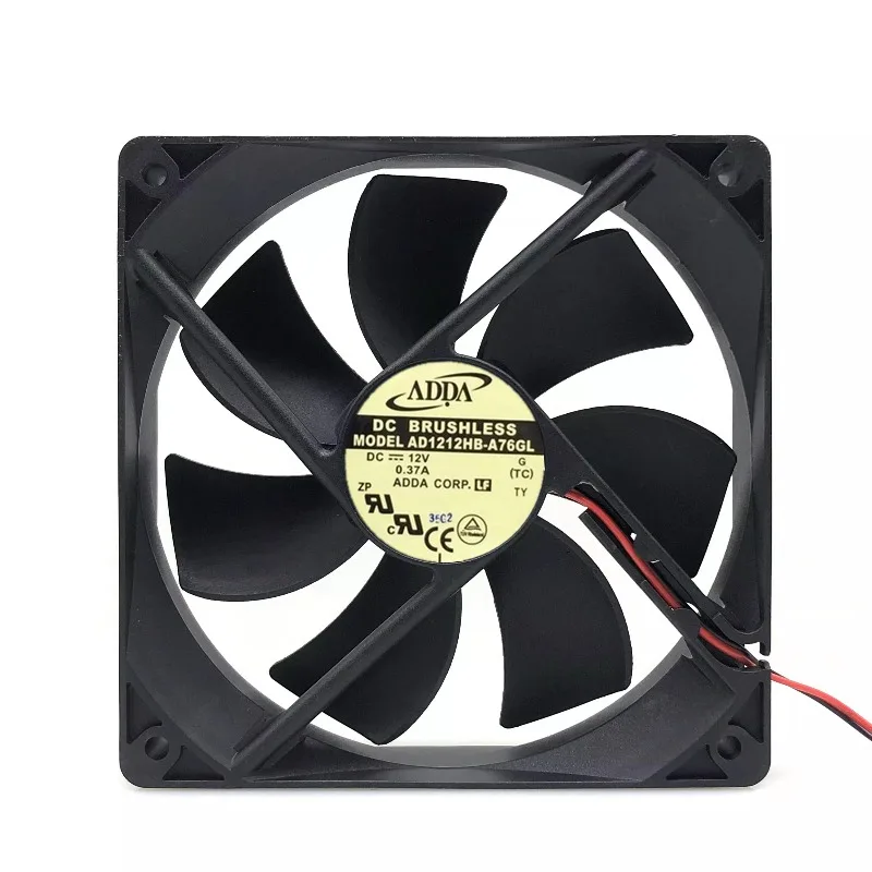 New CPU Fan for ADDA 12025 AD1212HB-A76GL 12V 0.37A 3-wire Cooling Fan