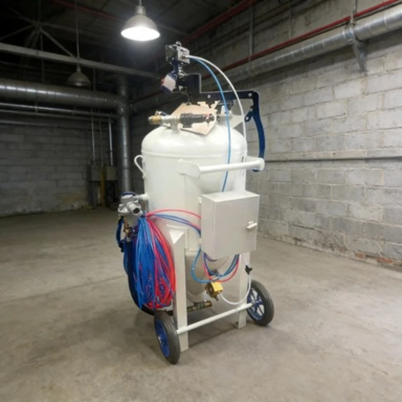

Portable 200L Sand Blasting Machine High Pressure Industrial Rust Removal Equipment China Factory Quick Delivery Low Price