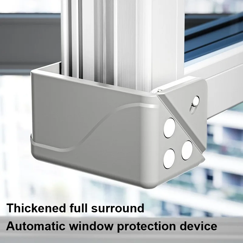 Extra Large Inner Opening Aluminum Window Guard Corner Protection Cover Anti-Collision Angle Forged Angle Protective Sleeve