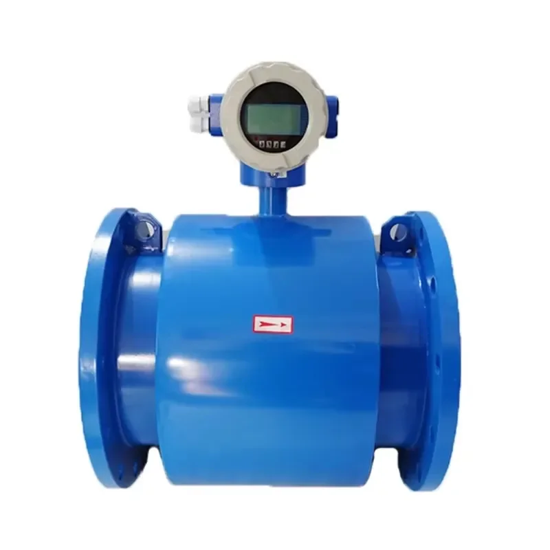 Medidor de Flujo Electromagnético de Acero Inoxidable LINO, 4-20mA, Pulso RS485, Medidor Inteligente para Agua de Mar con Personalización OEM