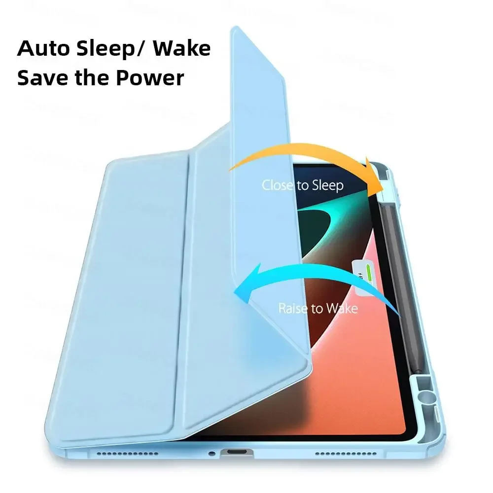 Akrylowe etui na tablet Xiaomi MiPad 5 Pro 2021 Smart Cover z uchwytem na ołówek do MiPad 5 11-calowe etui z funkcją automatycznego budzenia podczas snu