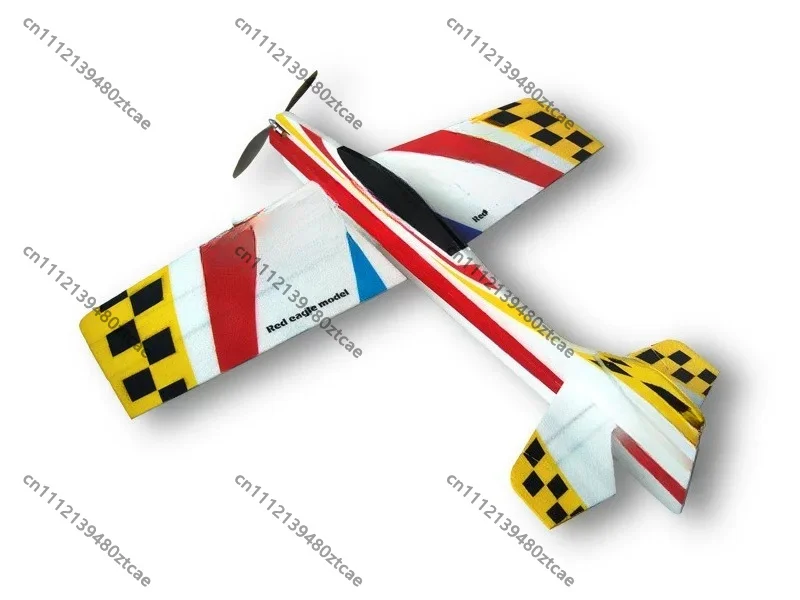 1000mm Solid  3D Aerobatic RC Plane, Full Carbon Fiber Reinforced Crashproof Foam Fixed Wing Aircraft for Intermediate Pilot