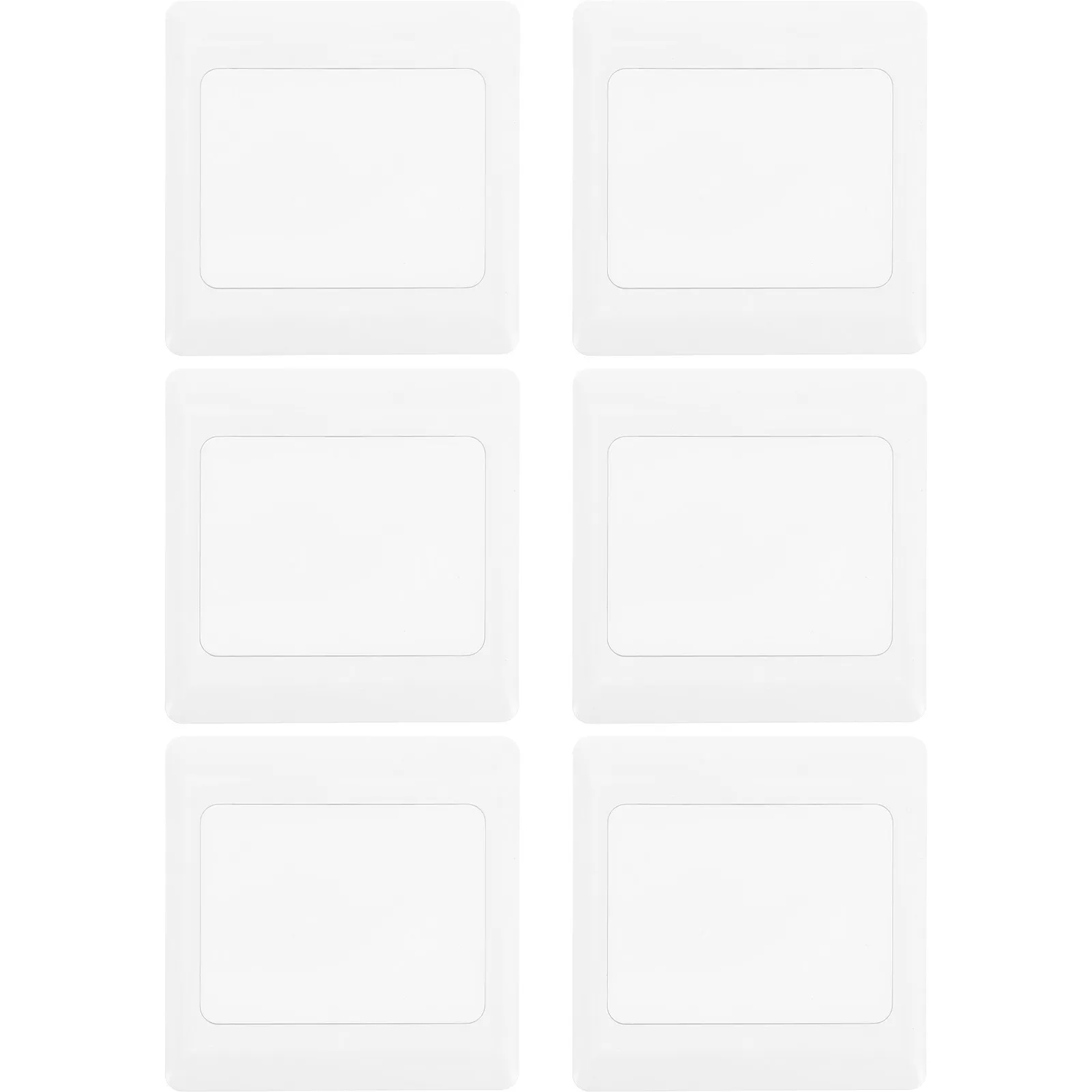 

Набор из 6 декоративных накладок для электрических розеток и кабелей, тип 86, для ремонта досок-белых досок, простая установка