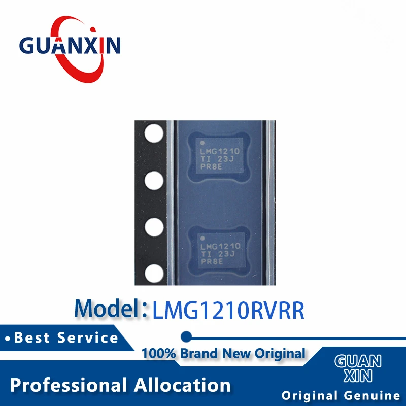 

100% New electronics LMG1210RVRR LMG1210RVRT WQFN-19 Marking LMG1210