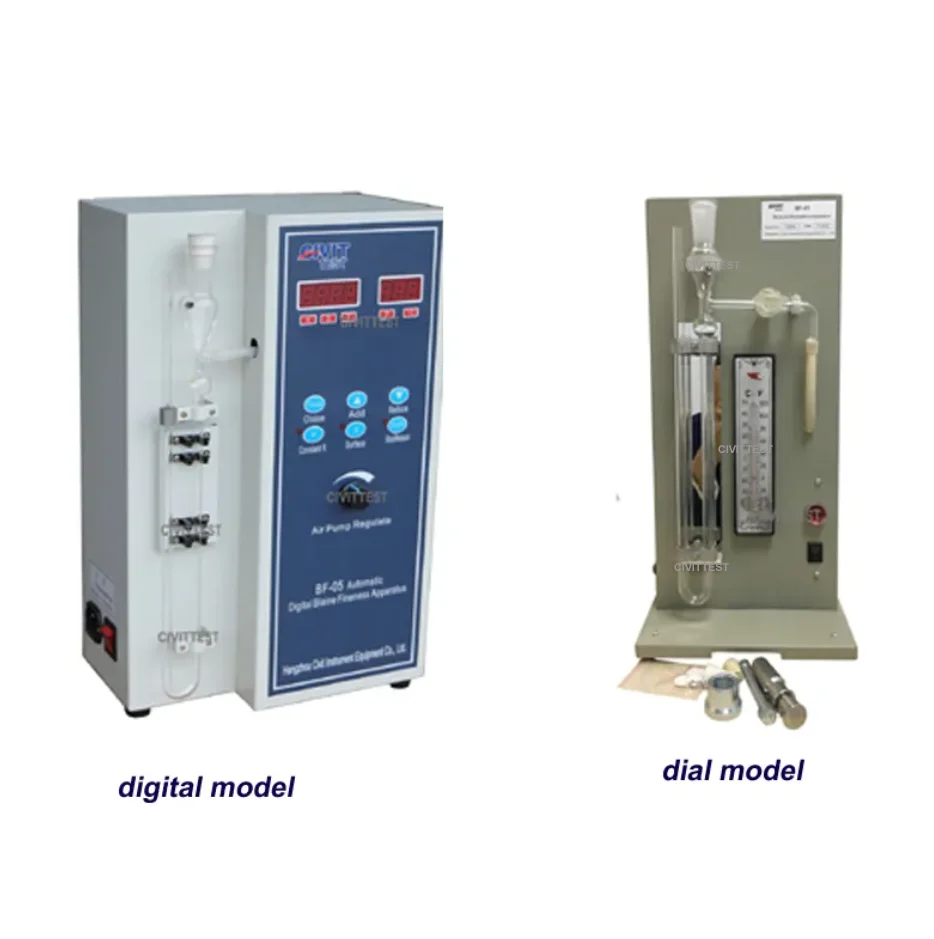 EN 196-6 Digital Display Type Cement Blaine Fineness Apparatus air Permeability Apparatus