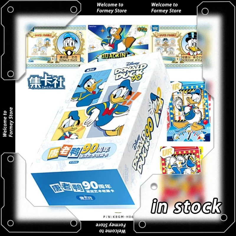 

Genuine Card.fun Donald Duck Card For Children Easy And Funny Cartoon Personal Signature Limited Game Collection Card Kids Toys