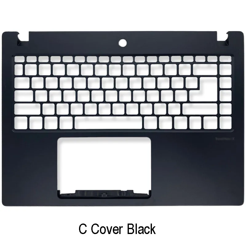 Para X3410 X314-51 Tampa Traseira Superior do Laptop Palmrest Carcaça Inferior Superior Preta
