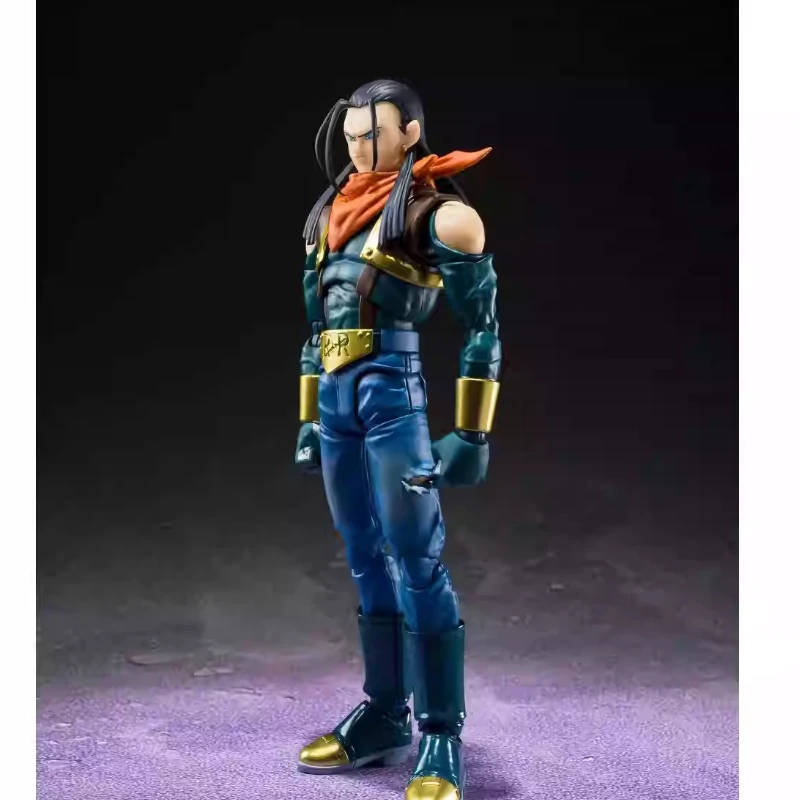 دراغون بول جي تي Shf الشخص الاصطناعي رقم. 17 ترانكس ليتل فانججيرو قبضة متنقلة مشتركة نموذج سطح المكتب هدية عيد ميلاد