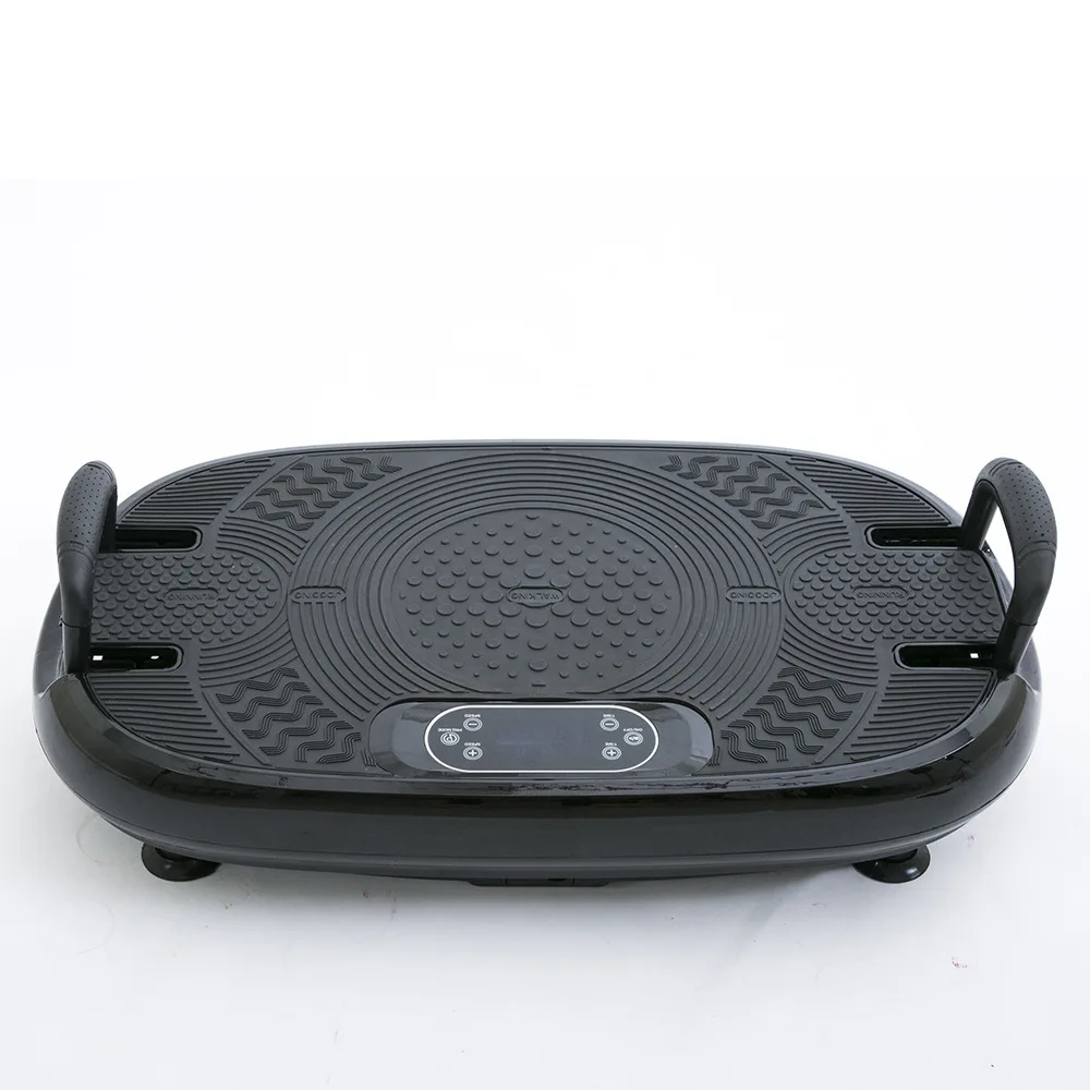 New Model Vertical Vibration Plate Exercise Machine Ultra-Thin Music Hand-Held Fat-Burning ABS Material 150kg Max Load Portable