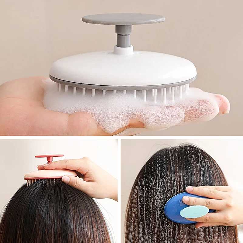 Shampoo Brush Scalp Massage Comb Anti-Dandruff & Anti-Itch Hair Brush Dry & Wet Salon Hair & Bath Tools