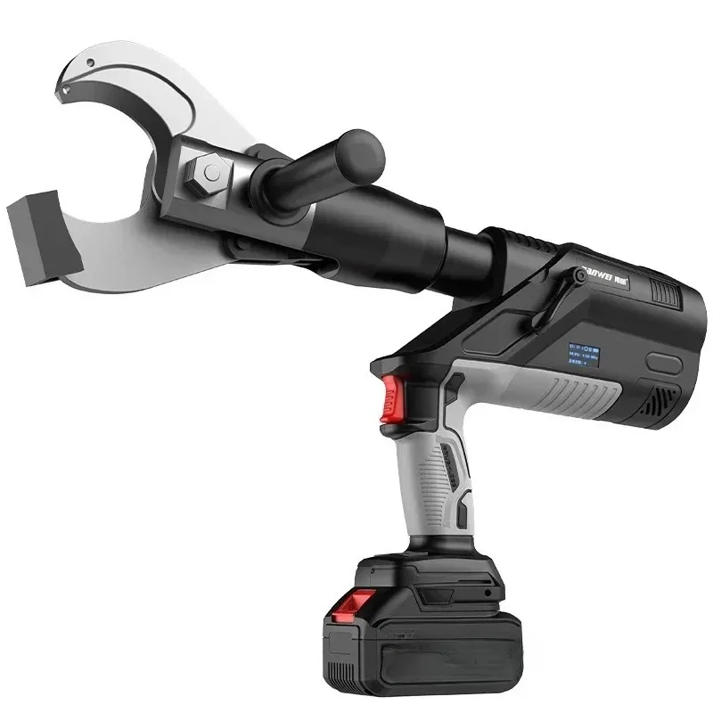 Profesjonalne akumulatorowe nożyce hydrauliczne do cięcia kabli, narzędzie do cięcia kabli, nożyce hydrauliczne do kabli.