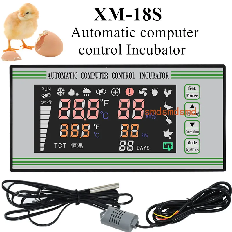 

XM-18S Egg Incubator Controller Automatic computer control Incubator Thermostat Full Automatic Multifunction Control System