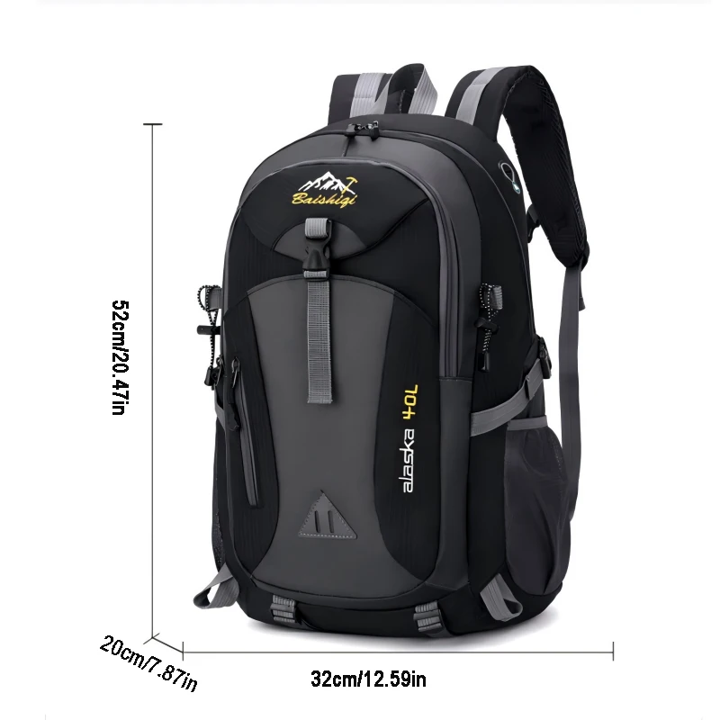 40L Hiking Backpack Travel Backpack for Men Women Camping Waterproof Outdoor Hiking Daypack Lightweight Backpack