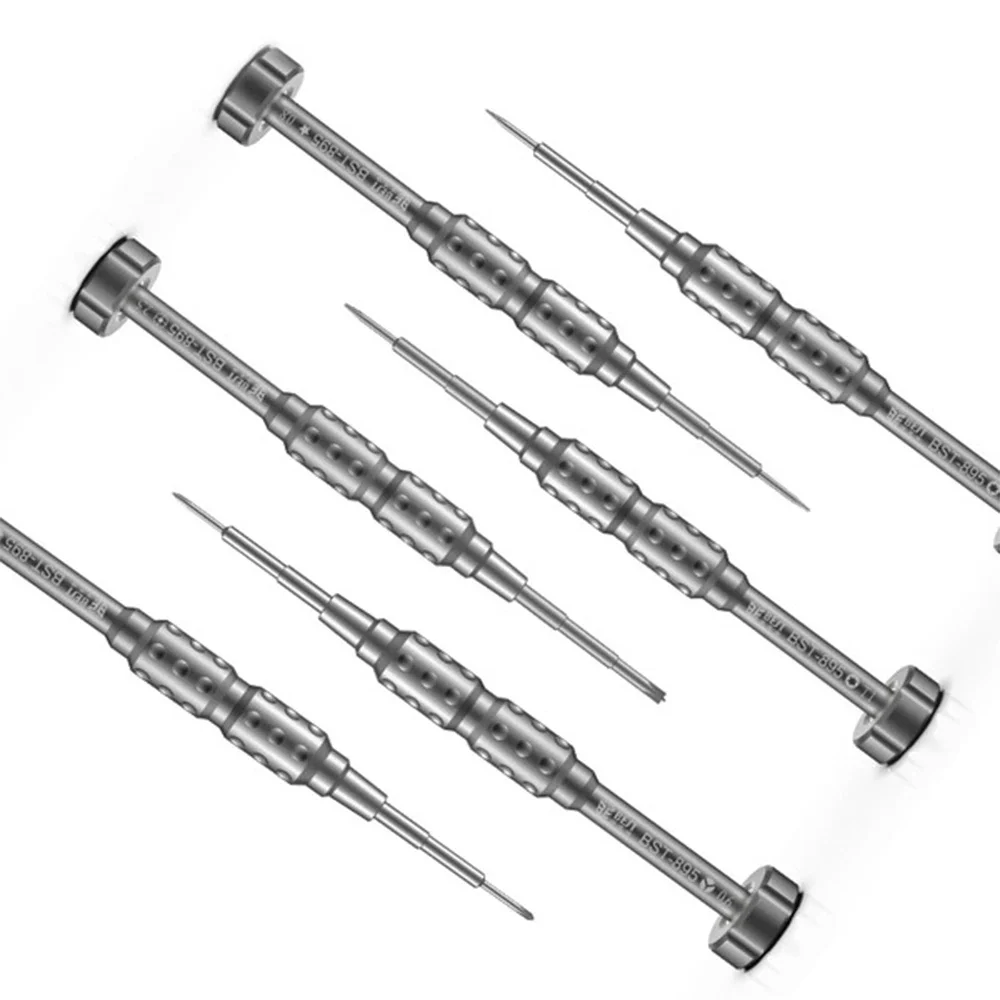 Imagem -06 - Ferramentas Magnéticas da Chave de Fenda para o Reparo do Telefone Móvel p2 0.8 Pentalobe y 0.6 Tri Asa t1 t2 Torx 1.5 Phillips M2.5 3d Bst895