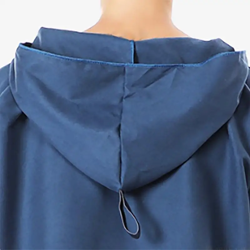 

31BE Пеленальное полотенце с капюшоном для серфинга, плавания, пляжа, смены гидрокостюма, быстросохнущее полотенце-пончо из