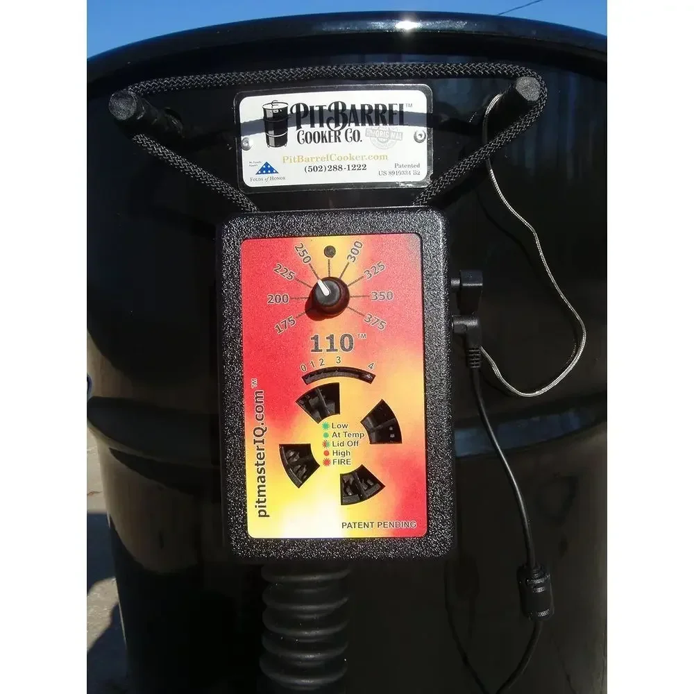 BBQ Temperature Control Kit for Pit Barrel Grilling