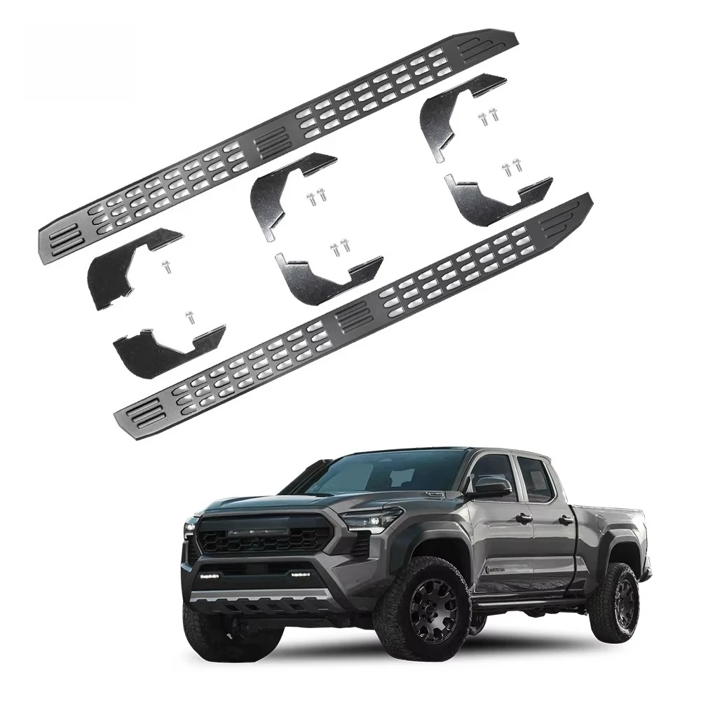 

Maremlyn Iron Running Boards Side Step Board Nerf Bar Side Pedal for Tacoma Accessories