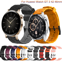 Silicone Straps For Huawei Watch GT3 GT 3 GT2 2 42mm 46mm Smart Watch Honor Magic watch Wristband Replacement Wrist Strap Correa