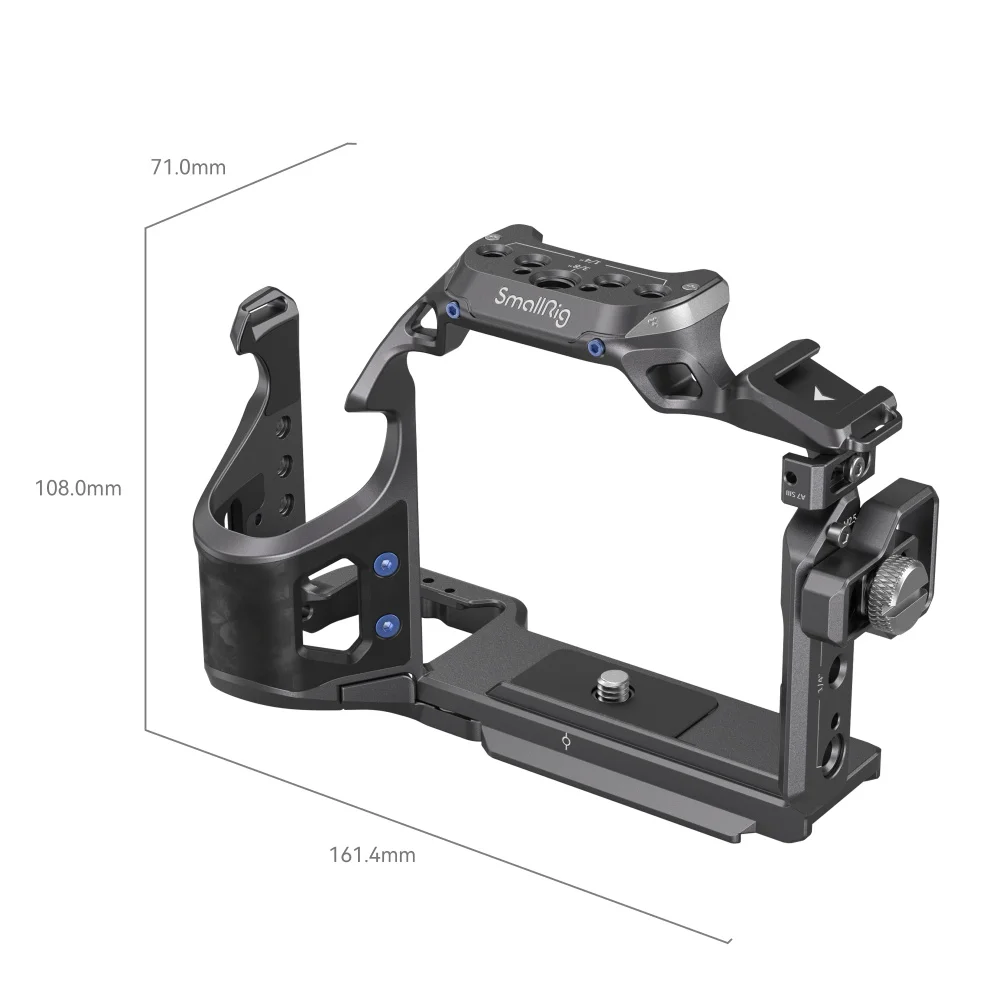 SmallRig Rhinoceros Cage Kit for Sony Alpha 7R V / Alpha 7 IV / Alpha 7S III 4308 Anti-twist Multiple Accessory Mounting Points