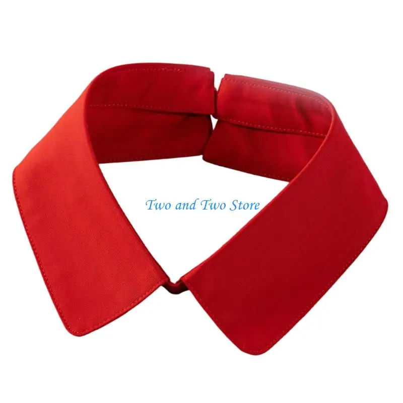 

HX6F Comfortable Detachable Shirt Collar Easy To Matching With Different Outfit For Business Meetings And Social Event