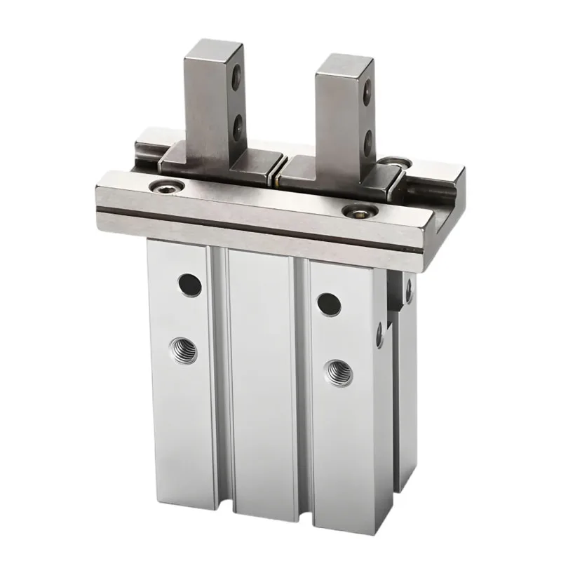 MHZL2 Pneumatic Finger Cylinder Double Acting Air Finger Gripper Cylinder MHZL2-10S 16S 20S 25S 10D 16D 20D 25D Parallel Gripper