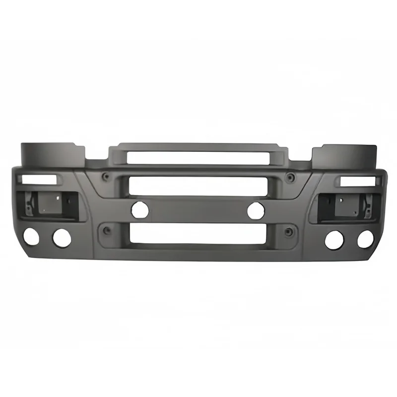 High Quality Front Bumper With Fog Lamp Holes Shockproof Aftermarket Replacement Truck Exterior Body Spare Parts