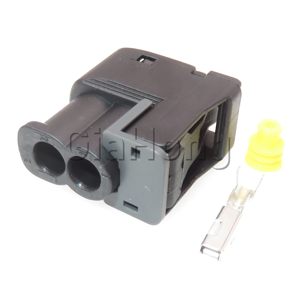 1 Set 2 Ways AC Assembly Car Ignition Coil Wire Cable Socket For Toyota 90980-11246 7283-8226-30 Auto Hydraulic Motor Connector