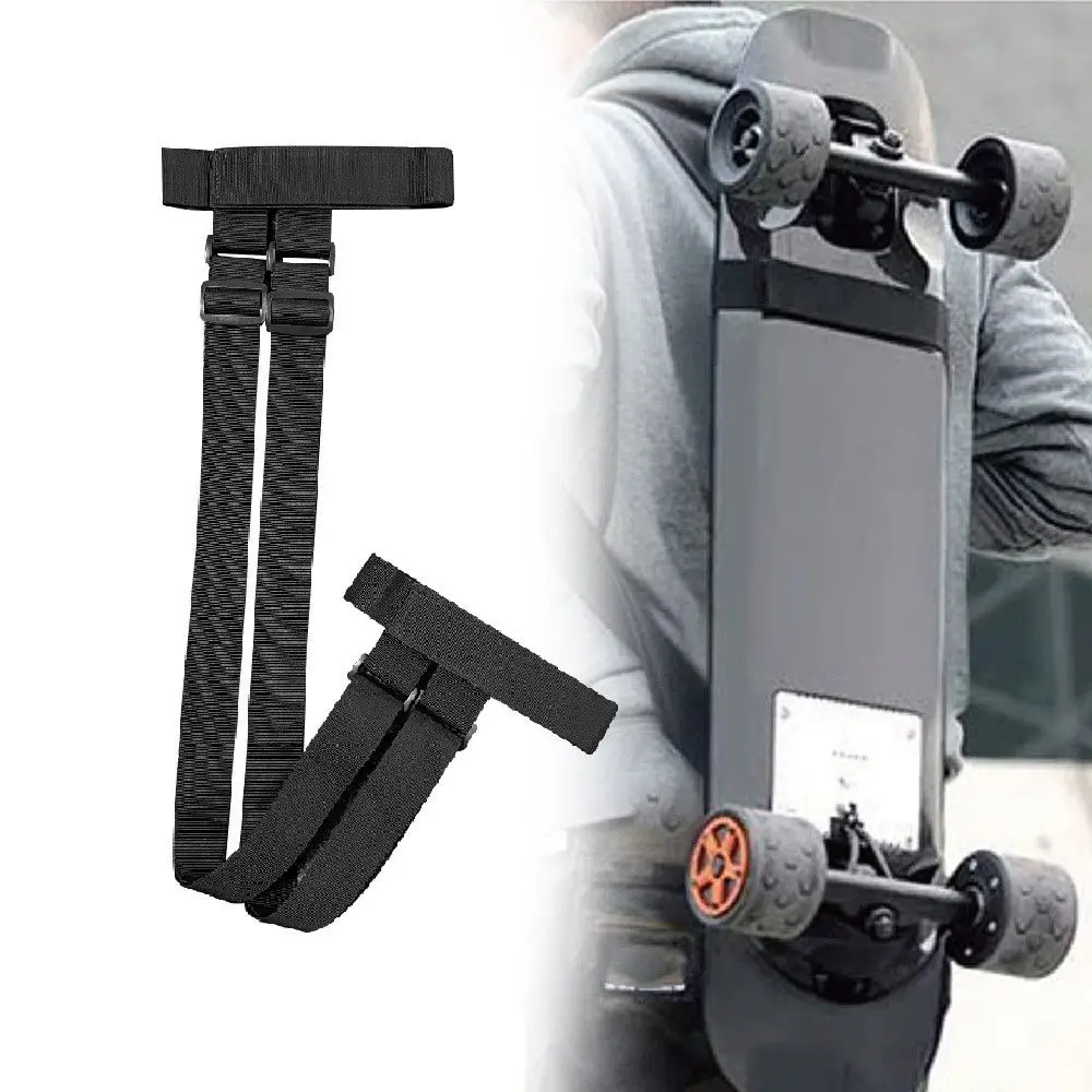 Skateboard Backpack Strap Snowboard Carrier Adjustable Backpack Shoulder Strap Handbag Belt