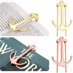 Metal Anchor Bookmark Page Holder Clip for Students Book Read Graduation Gifts School Stationery Office Supplies