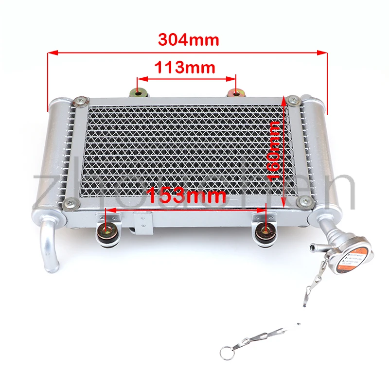 High performance motorcycle engine water cooler cooling radiator cooling suitable for Honda cb400 sf nc31 nc36