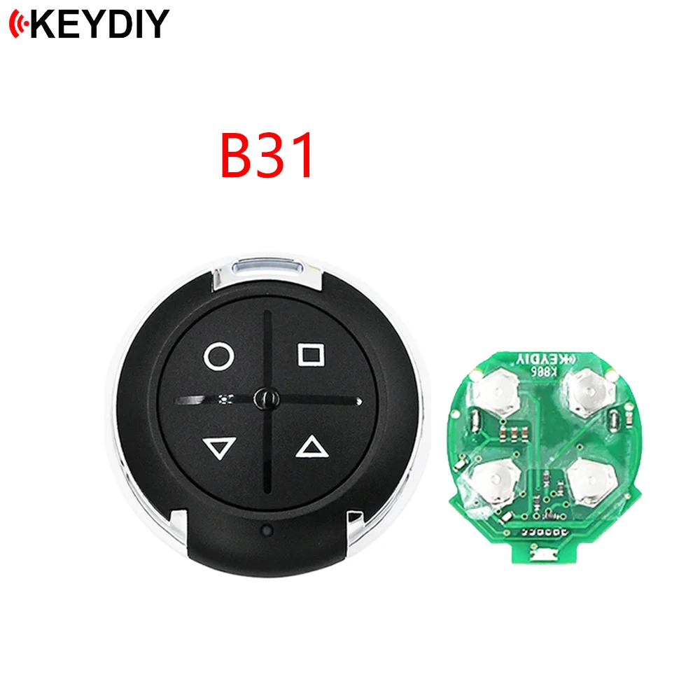 5pcs KEYDIY KD B31 B32 4 buttons Garage Door KD General Remote for keydiyB31 KD900 KD200 URG200 KD-X2 KD MINI Remote Master