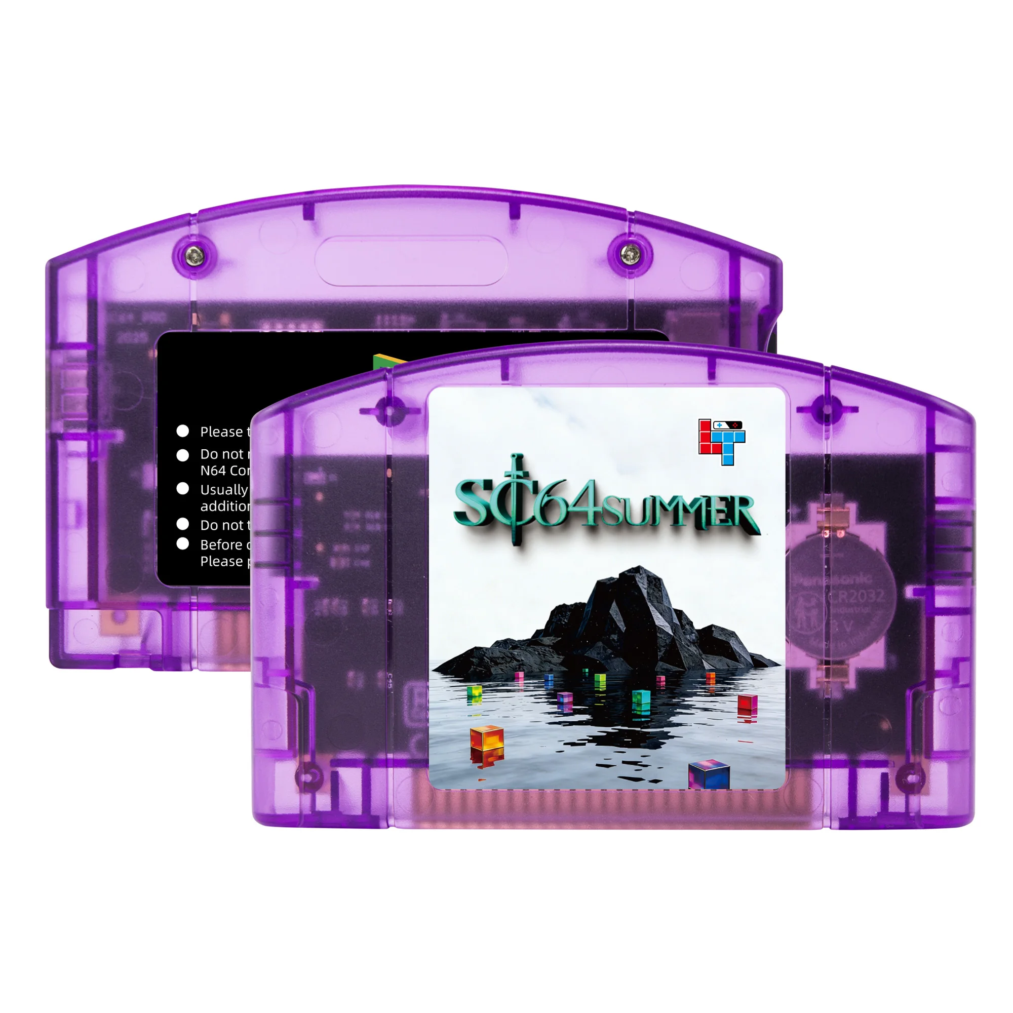 

RETROSY SC64Summer For SC64 N64DD Console Equipped With 32GB TF Card Retro Game Console Game Console Storage Gaming Accessories