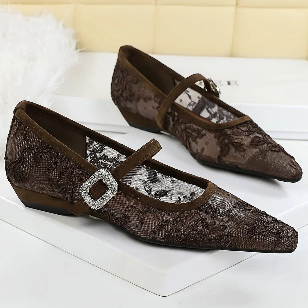 Women Shoes Wedges - BIGTREE Shoes Low Heeled Women's Shoes