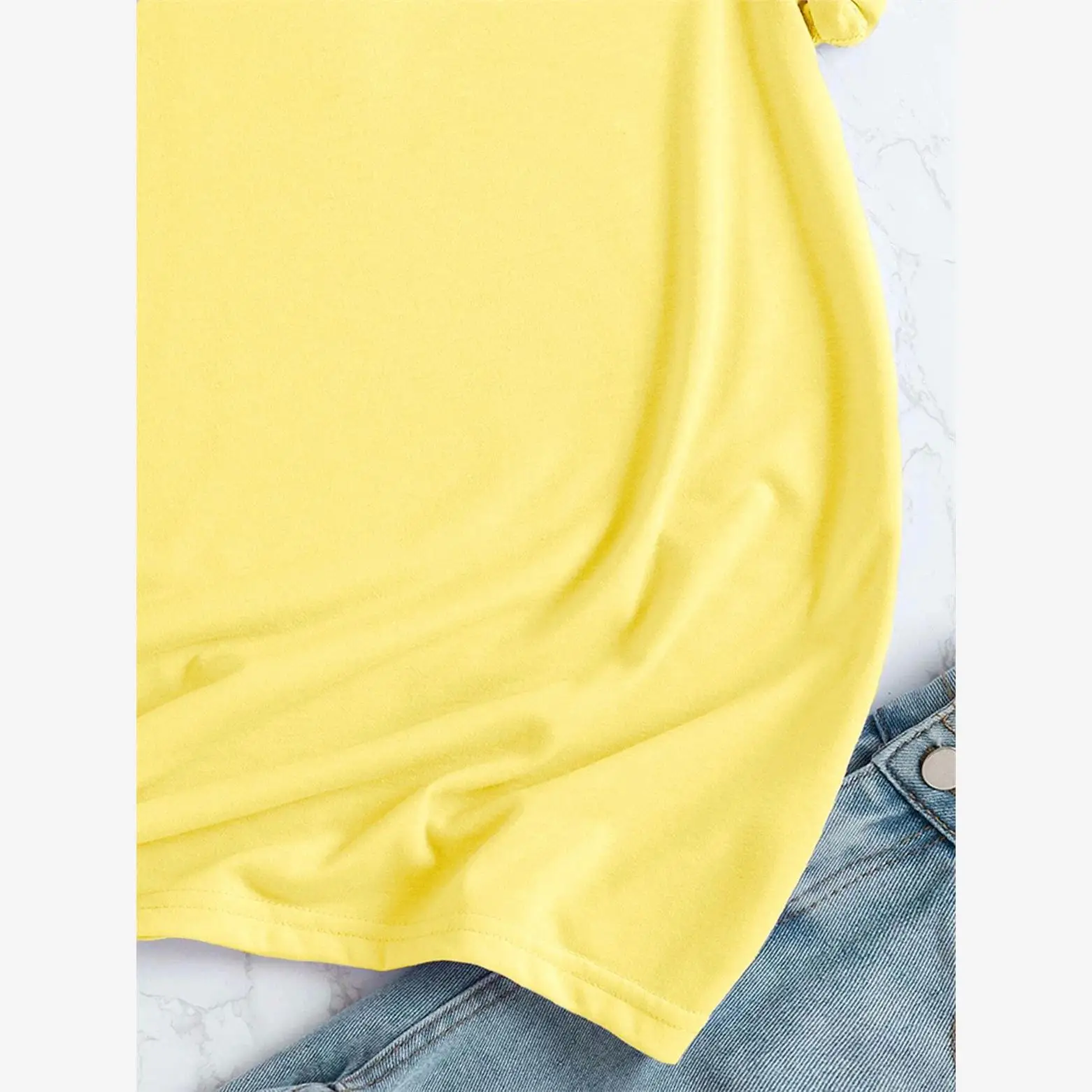 Lässiges Crew-Ne-T-Shirt für Damen mit veganem Aufdruck „Eat Pssy“, bequeme Passform, Faion-Top für Damen