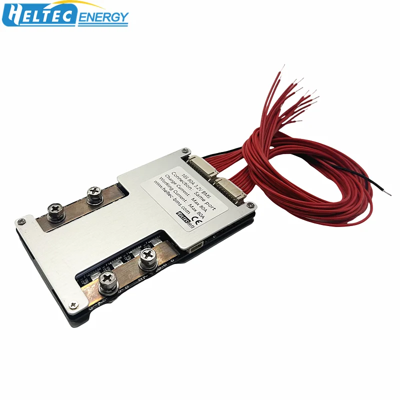 Heltec 10S-16S 36V 48V 60V 80A-160A Li-ion BMS with Balance for 12S 13S 14S Ternary Lithium Battery Protection Board