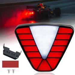Dynamic Flow Running LED 3rd Brake Light F1 Style LED Rear Third Strobe Flashing Tail Brake Stop Light Universal For Car SUV