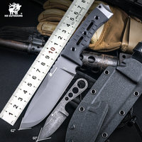 HX OUTDOORS DC53 Knife ,Camping Tool Straight Hunting Knives Rescue Survival Knives Fishing Tool G10 Handle 60Hrc Dropshipping