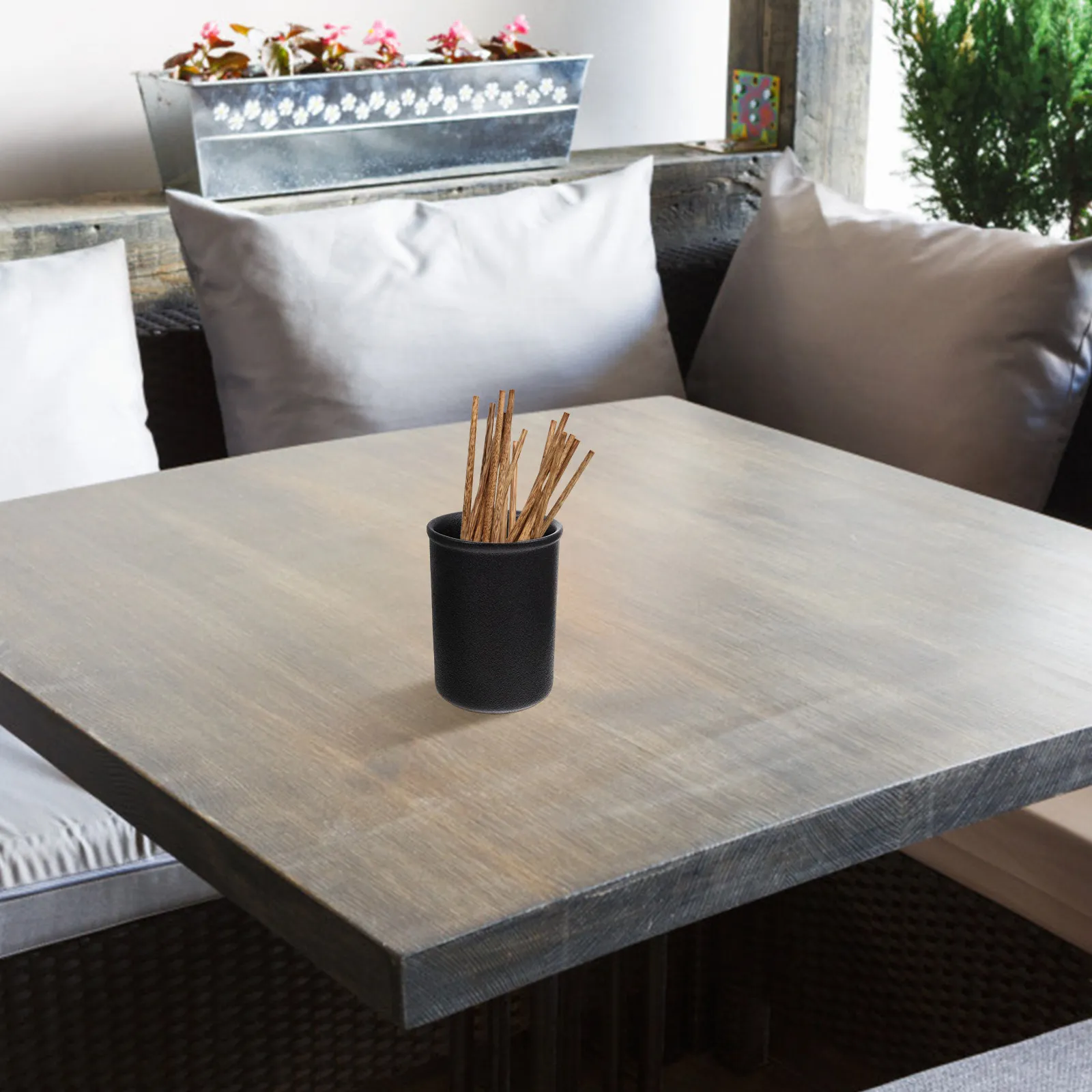 

Ceramic Chopstick Bucket Utensil Holder Kitchen Organizer for Chopsticks Forks Spoons Countertop Cutlery Storage Jar