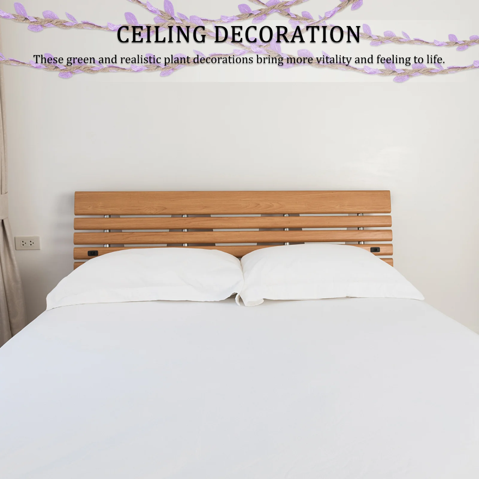 1Pcs Simulation Rattan Rope Handmade DIY Decorative Rope for Wedding Party Floral Home Decor Gift Basket Craft Supply