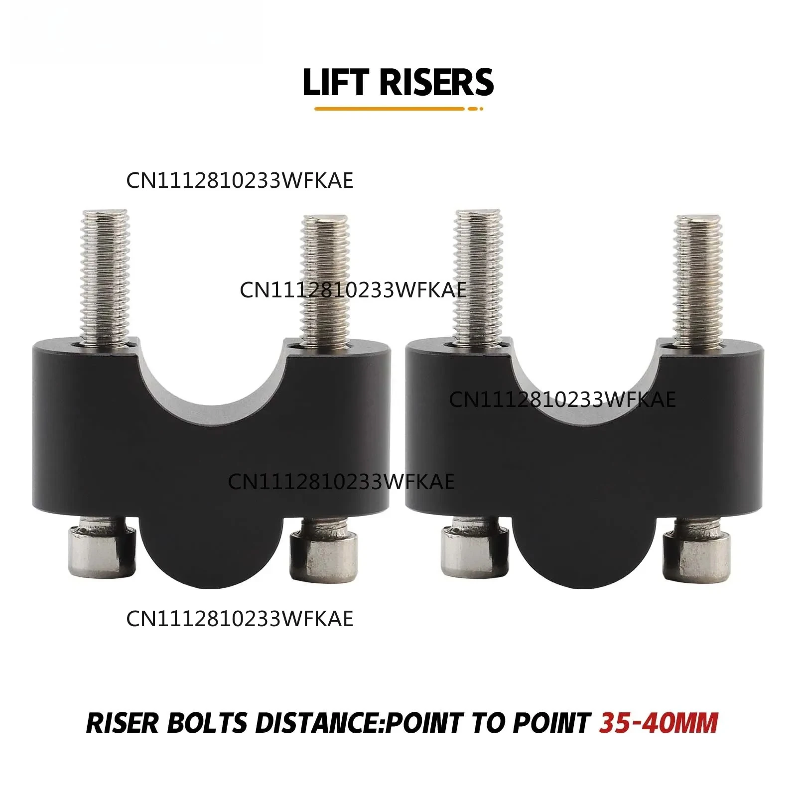 1 Pair Motorcycle 28mm 1 1/8