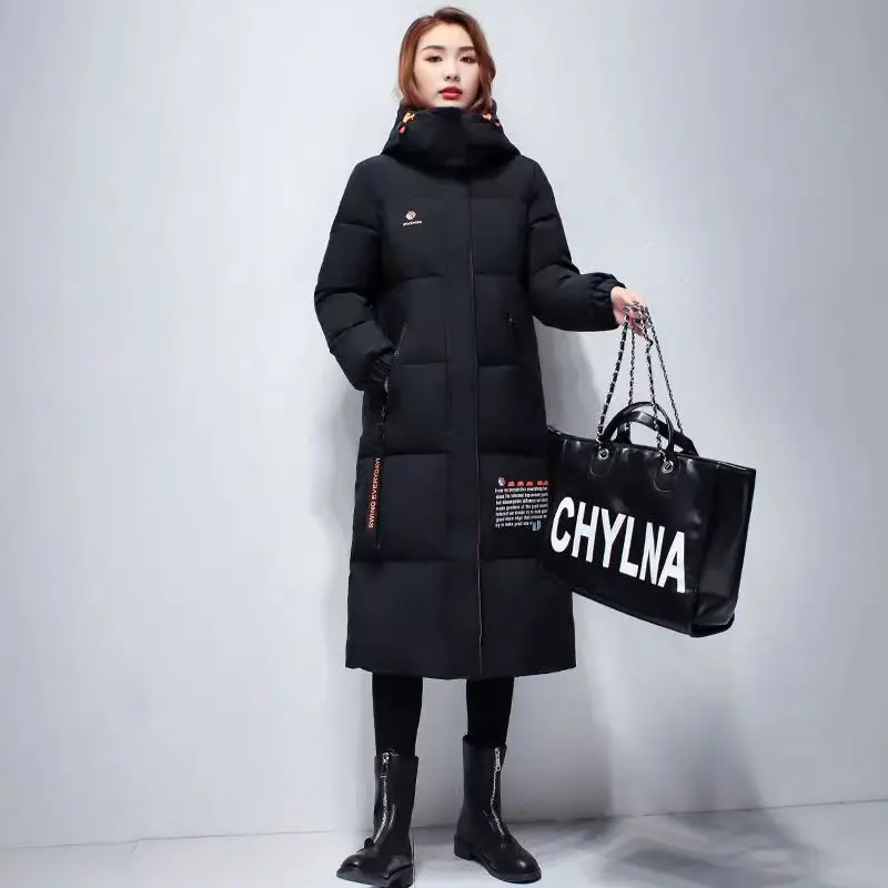 Winter Coat Women  Winter Jacket Women Puffer Jacket  Winter New Korean Style Long Ladies Over-the-knee Cotton Parkas Jacket