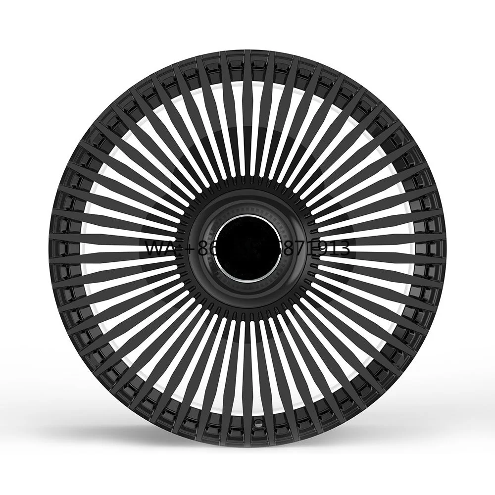 

Custom Alloy Forged Gunmetal Wheels 16-26 Inch Car Rims Brushed Finish for 911 Panamera S CLA45 New 4 Pieces