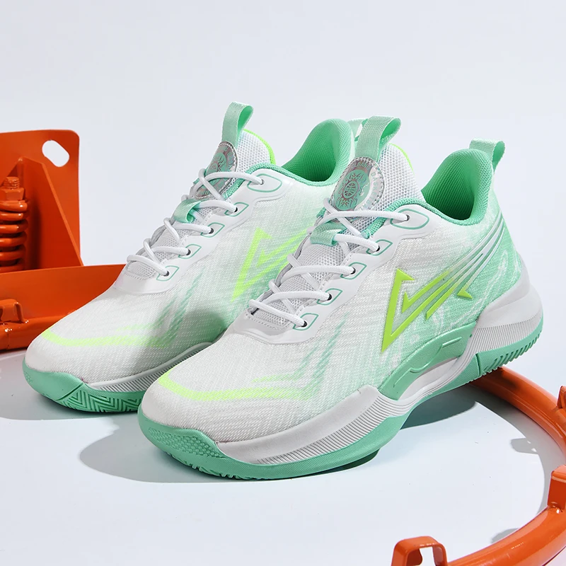 أحذية كرة السلة المهنية الرجال يمكن ارتداؤها أحذية رياضية عالية الجودة التدريب للجنسين أحذية كرة السلة الميدانية خففت حذاء رياضة