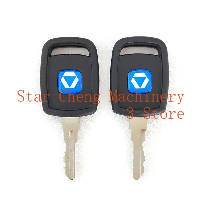 

50pcs for XCMG Loader Key LW300FV KV500FV550HNKV50GV600 Higher Quality Forklift Start Ignition Key Excavator Accessories